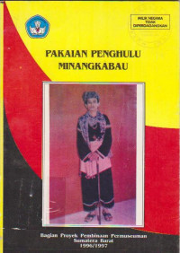 Pakaian Penghulu Minangkabau