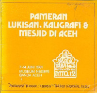 Pameran Lukisan, Kaligrafi & Mesjid di Aceh