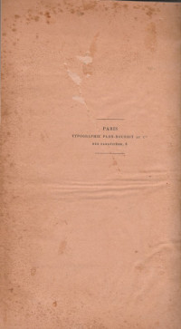 PARIS : TYPOGRAPHIE PLON-NOURRIT
