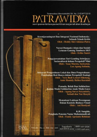 PATRAWIDYA VOL.20 NO.2 HAL.115-216, AGUSTUS 2019