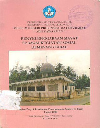 Penyelenggaraan Mayat Sebagai Kegiatan Sosial di Minangkabau