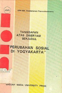 TANGGAPAN ATAS DISERTASI BERJUDUL 