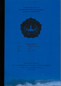 LAPORAN PELAKSANAAN PRAKTIK KERJA INDUSTRI (PRAKERIN) DI MUSEUM SONOBUDOYO