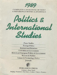 POLITICS & INTERNATIONAL STUDIES