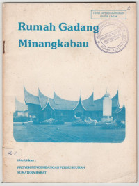RUMAH GADANG MINANGKABAU