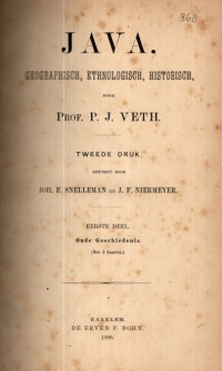 JAVA, GEOGRAPHISCH, ETHNOLOGISCH, HISTORISCH (868)