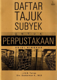 DAFTAR TAJUK SUBYEK UNTUK PERPUSTAKAAN EDISI RINGKAS