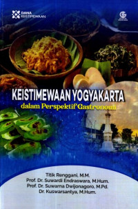 KEISTIMEWAAN YOGYAKARTA DALAM PERSPEKTIF GASTRONOMI