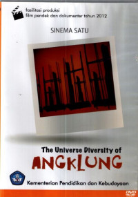 THE UNIVERSE DIVERSITY OF ANGKLUNG (DVD)