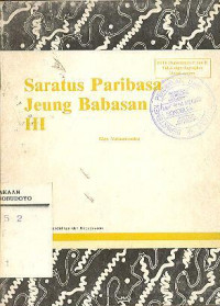 SARATUS PARIBASA JEUNG BABASAN III