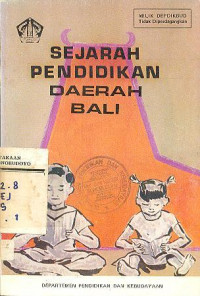 SEJARAH PENDIDIKAN DAERAH BALI