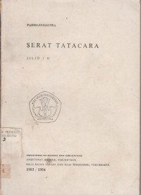 SERAT TATACARA JILID II