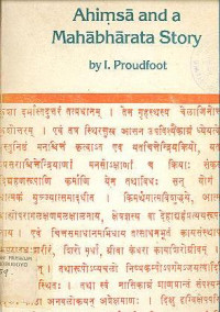 AHIMSA AND A MAHABARATA STORY