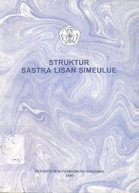 Struktur Sastra Lisan Simeulue