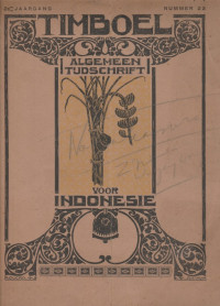 TIMBOEL (ALGEMEEN TUDSCHRIFT VOOR INDONESIE) 2E JAARGANG, NUMMER 22, 30 NOVEMBER 1928