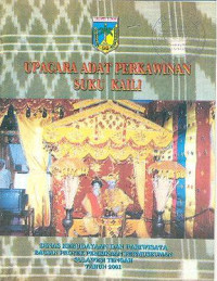 Upacara Adat Perkawinan Suku Kaili