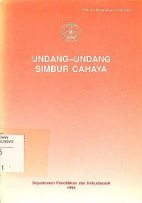 UNDANG - UNDANG SIMBUR CAHAYA