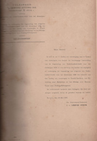 VOLKSRAAD GEWONE ZETTING 1919