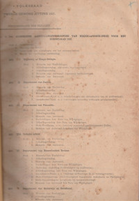 VOLKSRAAD TWEEDE GEWONE ZITTING 1921
