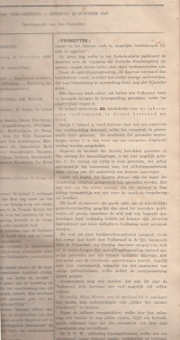 VERGADERINGEN- DINSDAG 16 OCTOBER 1928...