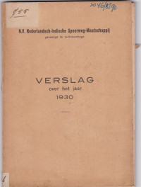 VERSLAG OVER HET JAAR 1930