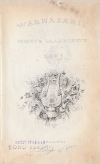 WARNASARIE INDISCH JAARBOEKE 1849 (Rusak)