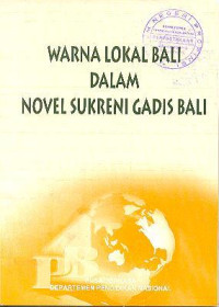 Warna Lokal Bali dalam Novel Sukreni Gadis Bali