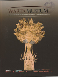 WARTA MUSEUM TAHUN XII, NO. 12 TAHUN 2017