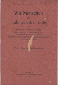 WIR MENSCHEN DER INDONESISCHEN ERDE V